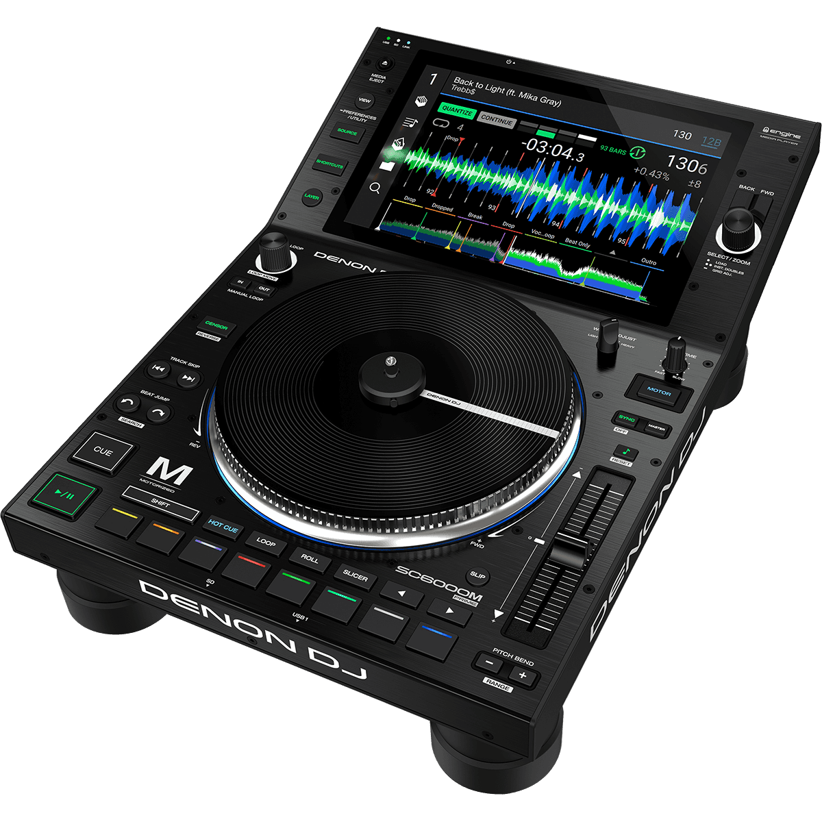 Denon dj SC 6000M Mp3 & cd turntable