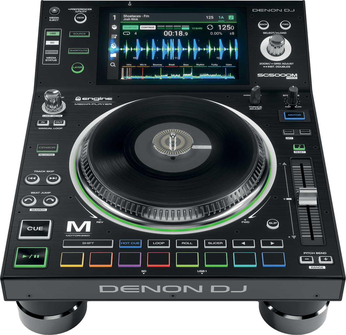 Denon Dj Sc5000m Prime - MP3 & CD Turntable - Variation 1