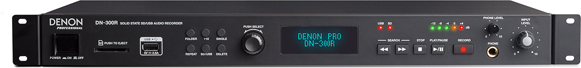 Denon Pro Dn 300r Mkii - CD Recorder in rack - Main picture