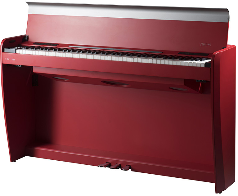 Dexibell H7 - Red Matt - Digital piano with stand - Main picture