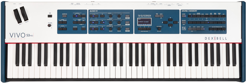 Dexibell Vivo S3 Pro - Blanc - Stage keyboard - Main picture