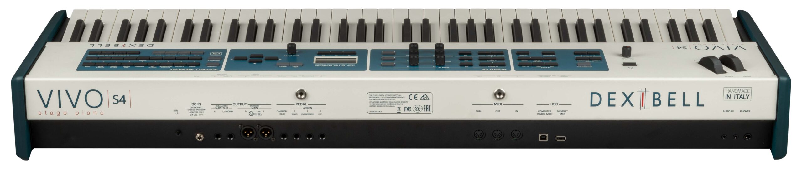 Dexibell Vivo S4 - Bleu - Portable digital piano - Variation 7