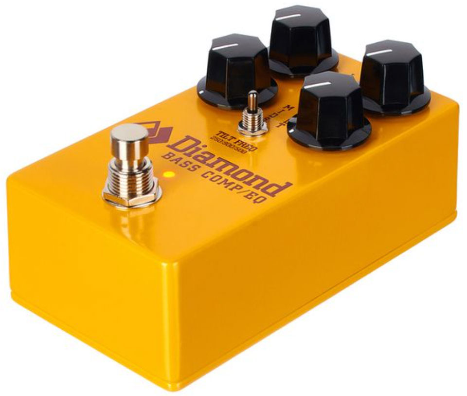Diamond Bass Comp/eq - Compressor, sustain & noise gate effect pedal for bass - Variation 1