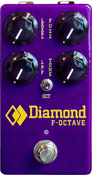 Diamond F-octave - Overdrive, distortion & fuzz effect pedal - Main picture
