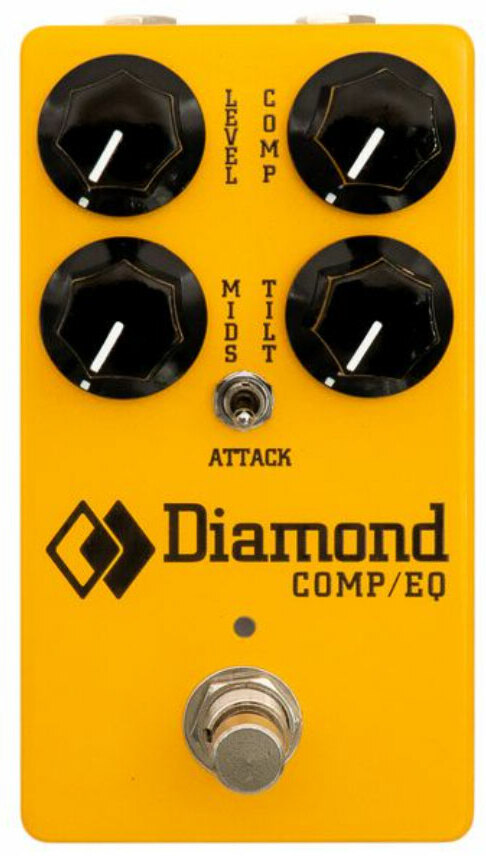 Diamond Guitar Comp/eq - Compressor, sustain & noise gate effect pedal - Main picture