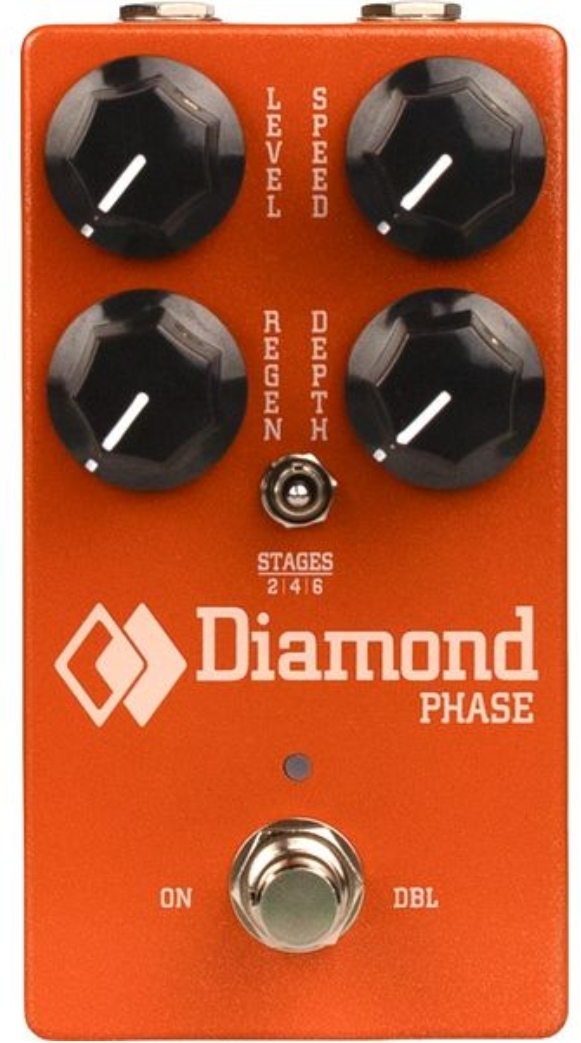 Diamond Phase - Reverb, delay & echo effect pedal - Main picture