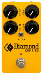 Compressor, sustain & noise gate effect pedal Diamond Comp/EQ