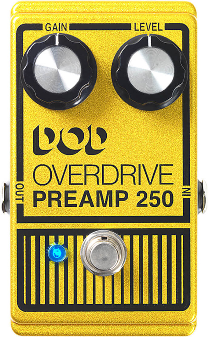 Digitech Dod Overdrive Preamp 250 Reissue - Overdrive, distortion & fuzz effect pedal - Main picture