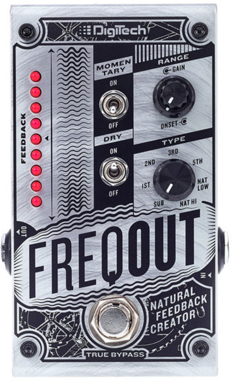 Digitech Freqout Natural Feedback Creator - - Wah & filter effect pedal - Main picture