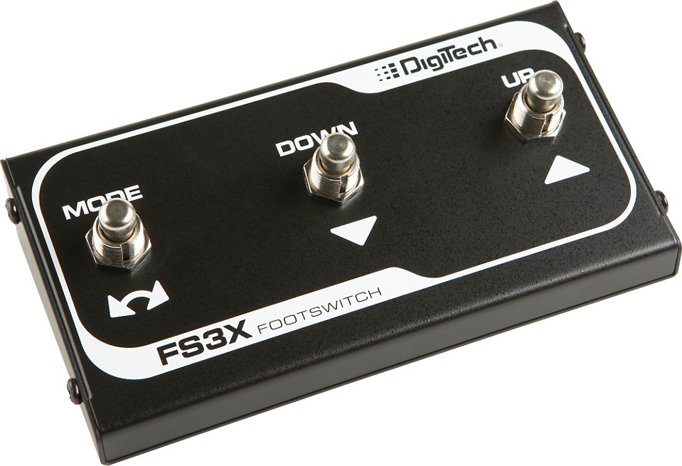 Digitech Fs3x 3-button Footswitch - Switch pedal - Main picture
