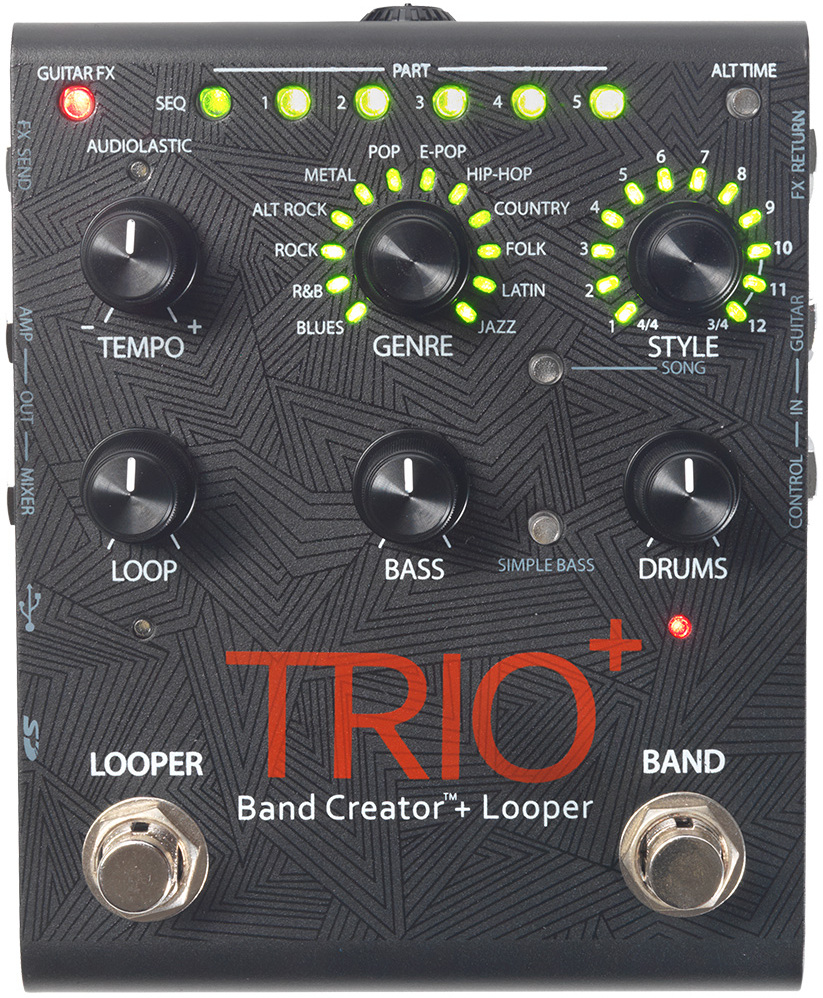 Digitech Trio+ Band Creator + Looper - Looper effect pedal - Main picture