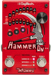 Harmonizer effect pedal Digitech Hammer On