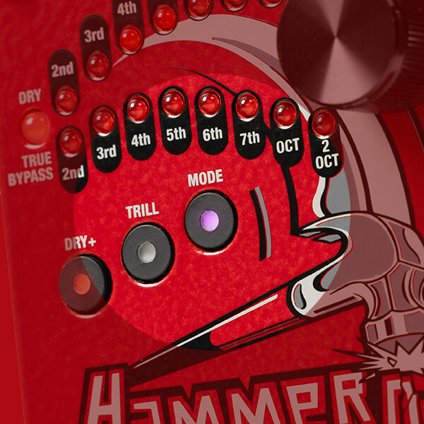 Digitech Hammer On - Harmonizer effect pedal - Variation 4