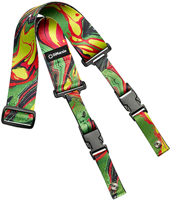 Dimarzio Cliplock Dd2241 Steve Vai Green Universe - Guitar strap - Main picture