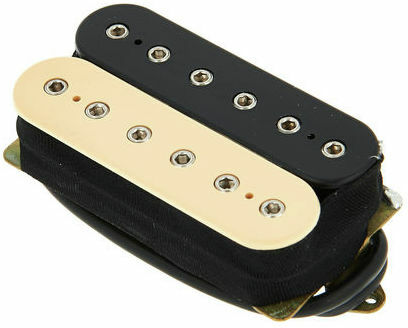 Dimarzio Dp100f Super Distorsion F-spaced - Black Cream - Electric guitar pickup - Main picture