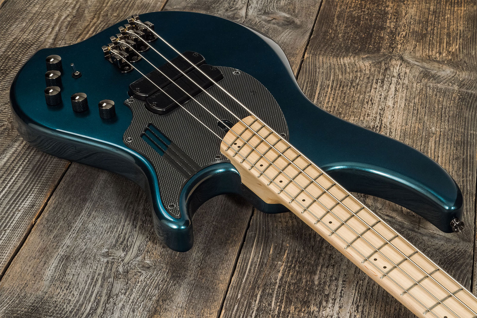 Dingwall Adam Nolly Getgood Ng2 4c Signature 2pu Active Mn - Black Forest Green - Solid body electric bass - Variation 2