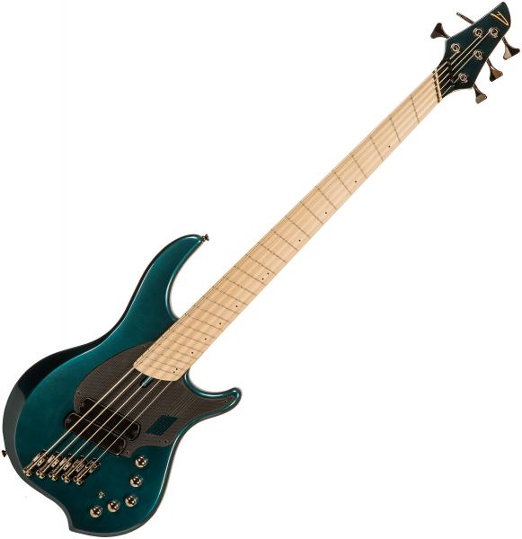Solid body electric bass Dingwall Adam Nolly Getgood NG2 5 2-Pickups - black forrest green
