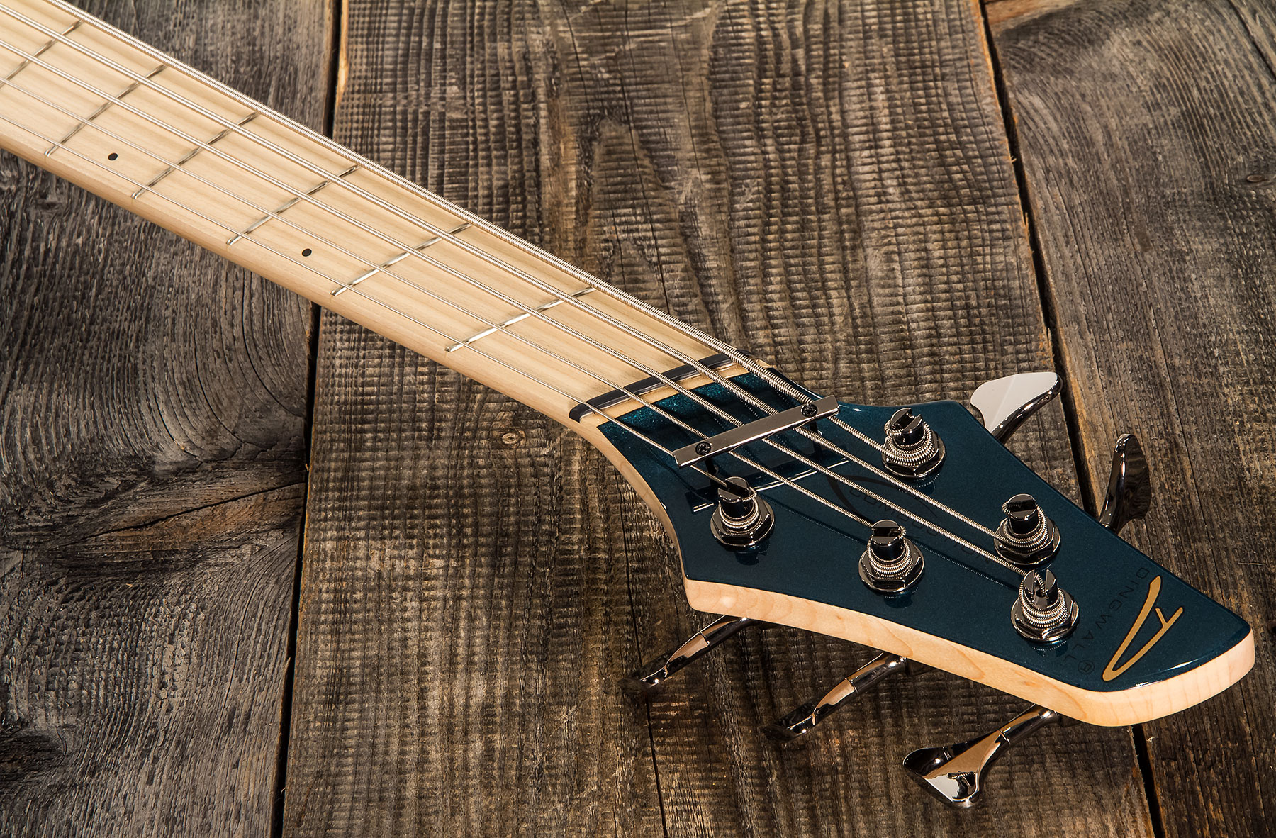 Dingwall Adam Nolly Getgood Ng2 5c Signature 2pu Active Mn - Black Forrest Green - Solid body electric bass - Variation 4