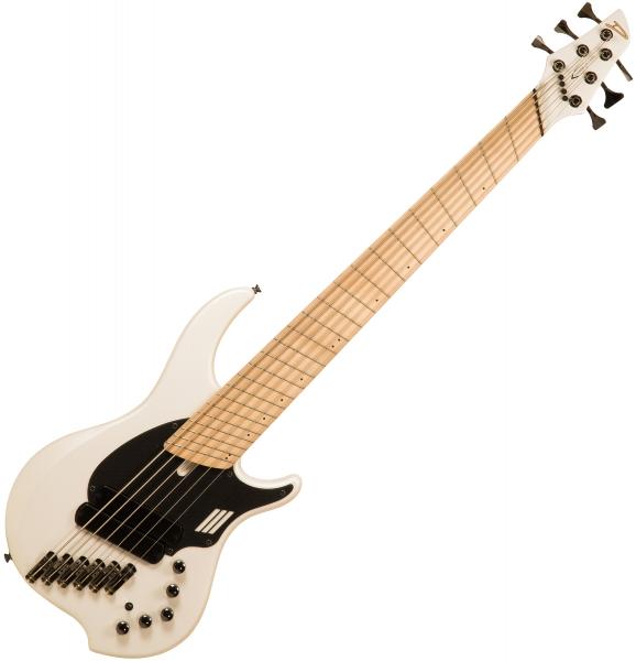 Solid body electric bass Dingwall Adam Nolly Getgood NG2 6 2-Pickups - Ducati pearl white
