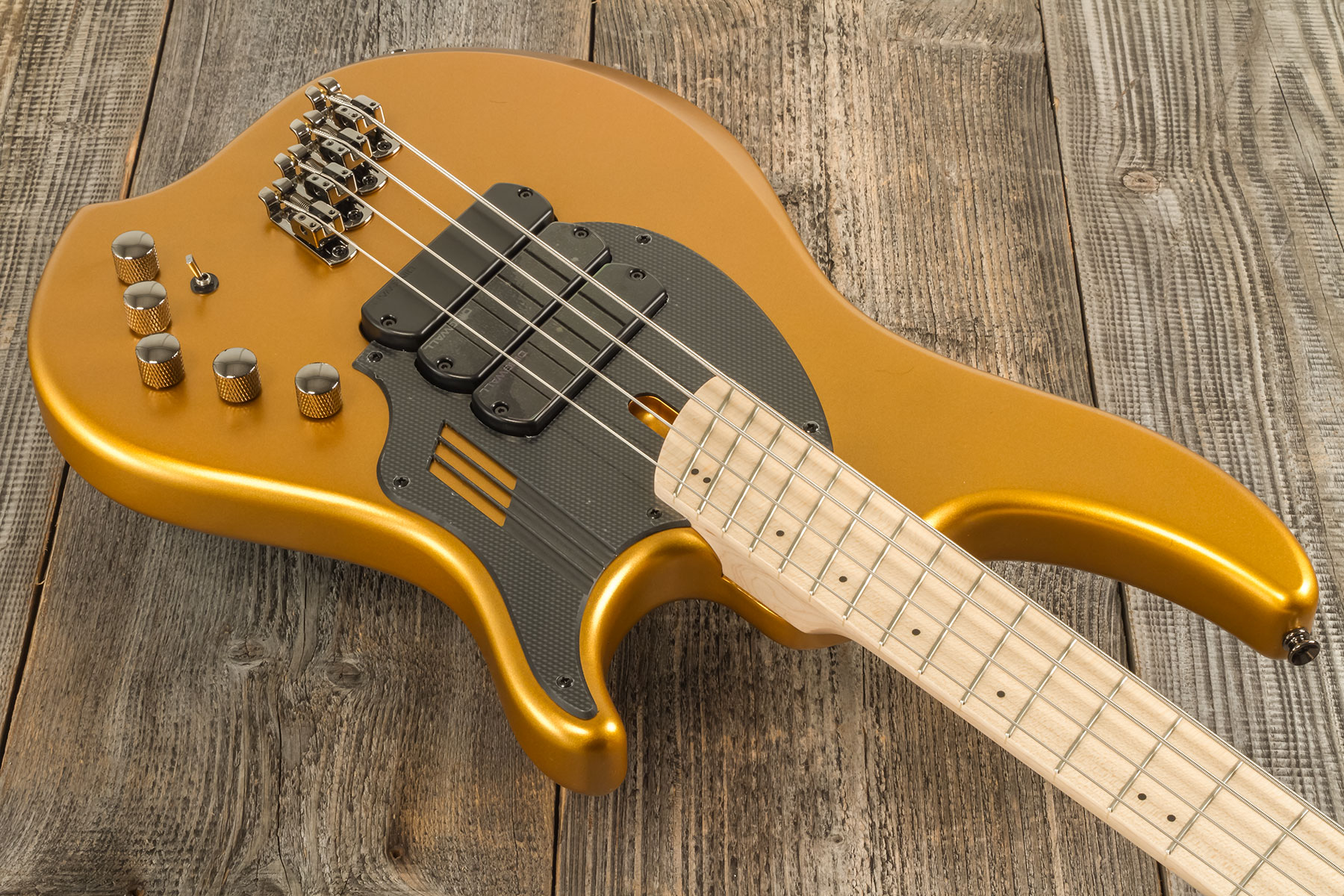 Dingwall Adam Nolly Getgood Ng3 4c Signature 3pu Active Mn - Gold Matte - Solid body electric bass - Variation 2