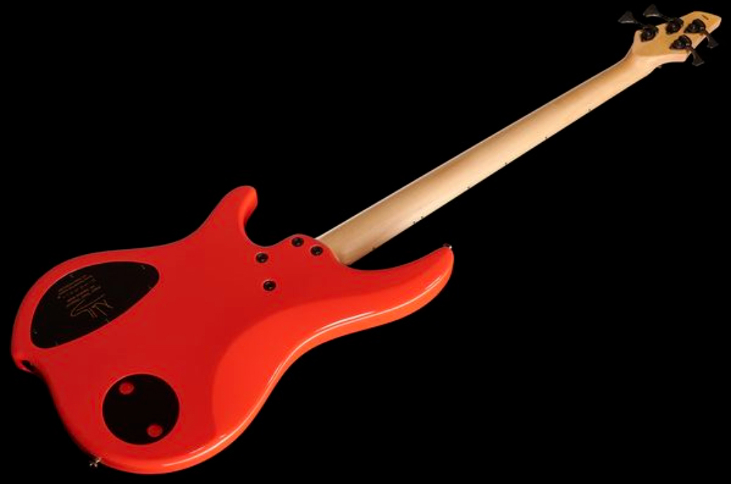 Dingwall Adam Nolly Getgood Ng3 4c Signature 3pu Active Mn - Fiesta Red - Solid body electric bass - Variation 2