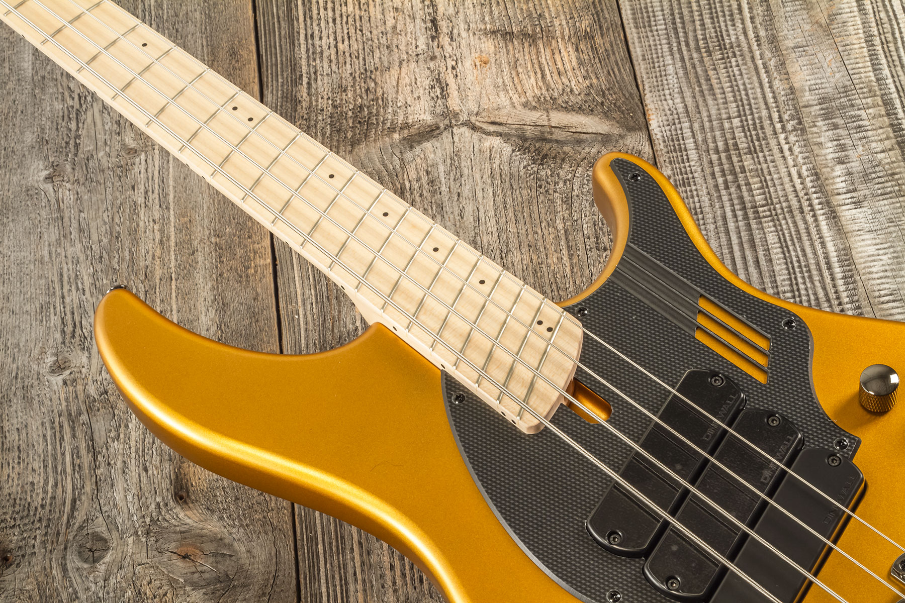 Dingwall Adam Nolly Getgood Ng3 4c Signature 3pu Active Mn - Gold Matte - Solid body electric bass - Variation 3