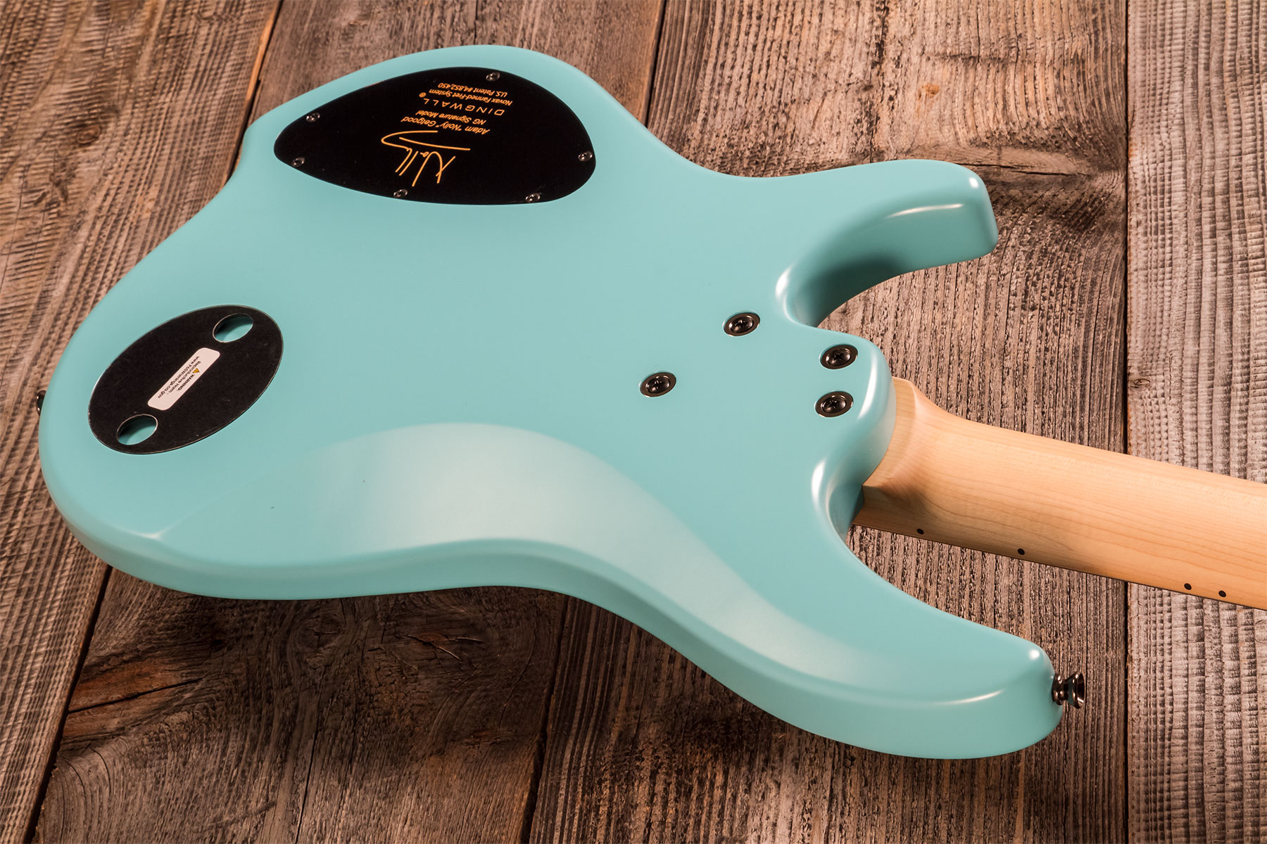 Dingwall Adam Nolly Getgood Ng3 4c Signature 3pu Active Mn - Matte Celestial Blue - Solid body electric bass - Variation 5