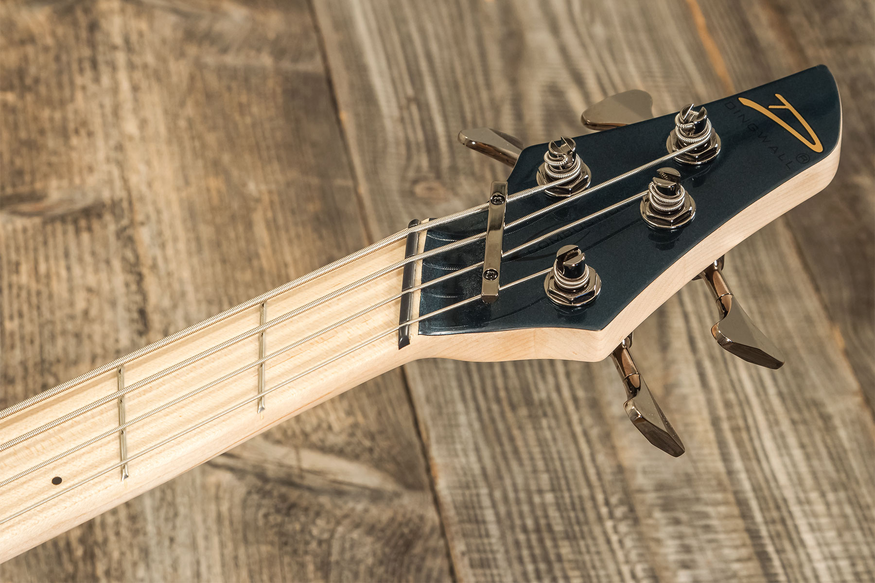 Dingwall Adam Nolly Getgood Ng3 4c Signature 3pu Active Mn - Black Forest Green - Solid body electric bass - Variation 7