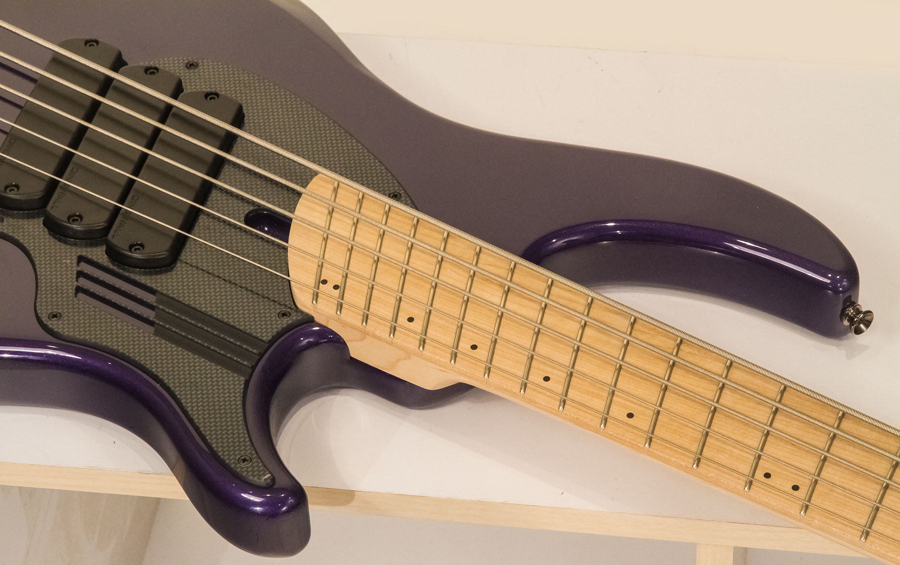 Dingwall Adam Nolly Getgood Ng3 5c Signature 3pu Active Mn - Purple Metallic - Solid body electric bass - Variation 3