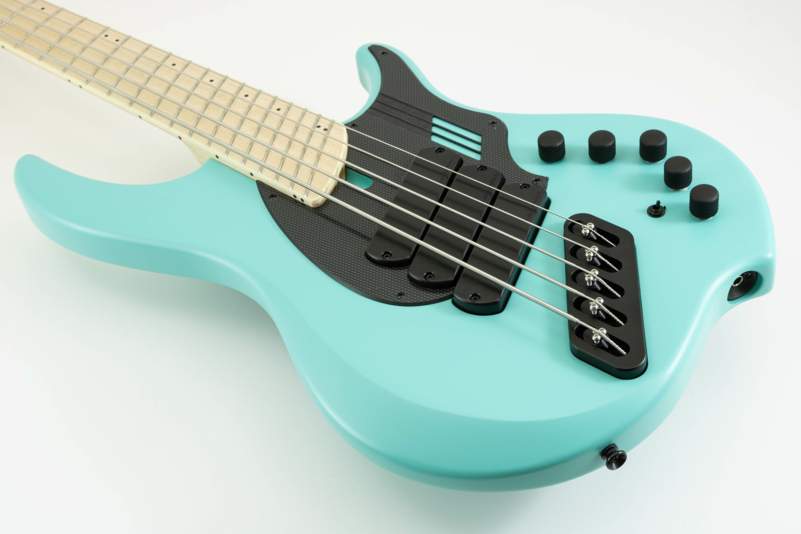 Dingwall Adam Nolly Getgood Ng3 5c Lh Signature Gaucher 3pu Active Mn - Matte Celestial Blue - Solid body electric bass - Variation 2