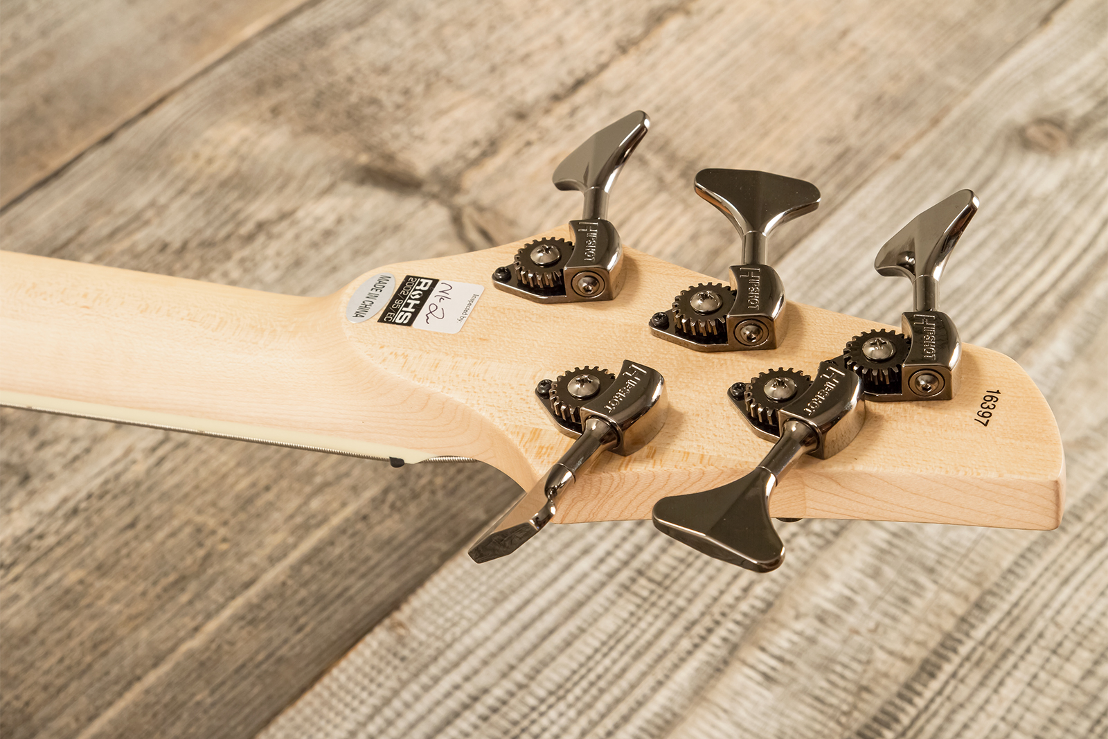 Dingwall Adam Nolly Getgood Ng3 5c Signature 3pu Active Mn - Gold Matte - Solid body electric bass - Variation 12