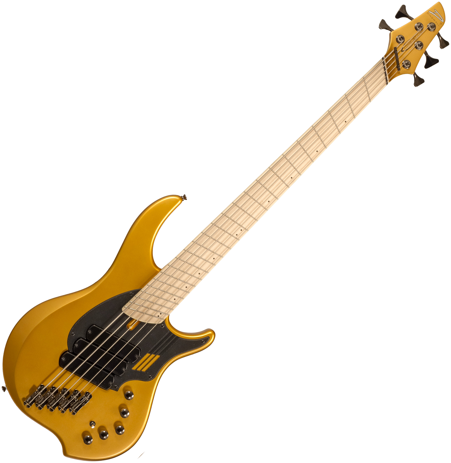 Dingwall Adam Nolly Getgood Ng3 5c Signature 3pu Active Mn - Gold Matte - Solid body electric bass - Variation 1