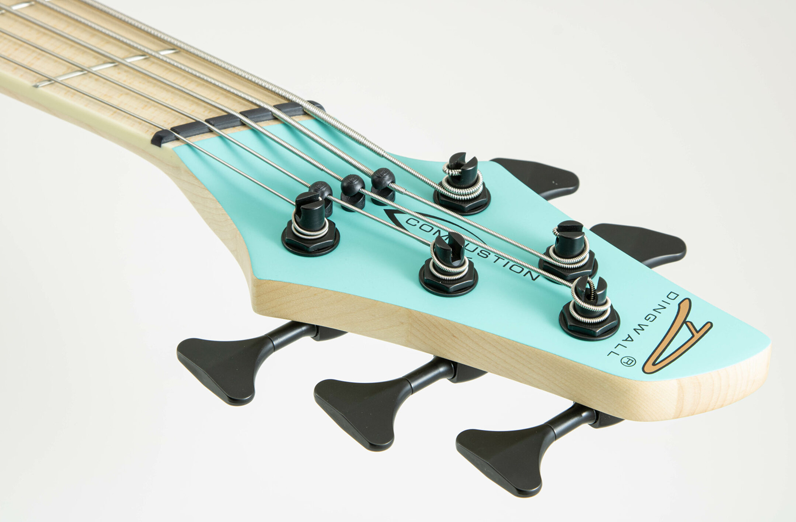 Dingwall Adam Nolly Getgood Ng3 5c Signature 3pu Active Mn - Matte Celestial Blue - Solid body electric bass - Variation 7
