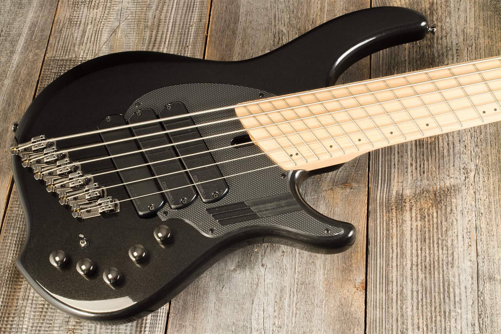 Dingwall Adam Nolly Getgood Ng3 6c Signature 3pu Active Mn - Metallic Black - Solid body electric bass - Variation 2