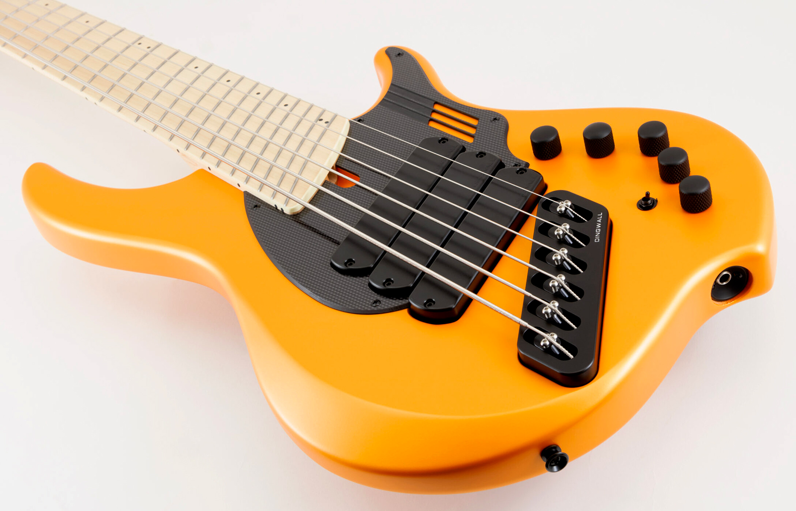 Dingwall Adam Nolly Getgood Ng3 6c Signature 3pu Active Mn - Matte Lambo Orange - Solid body electric bass - Variation 3