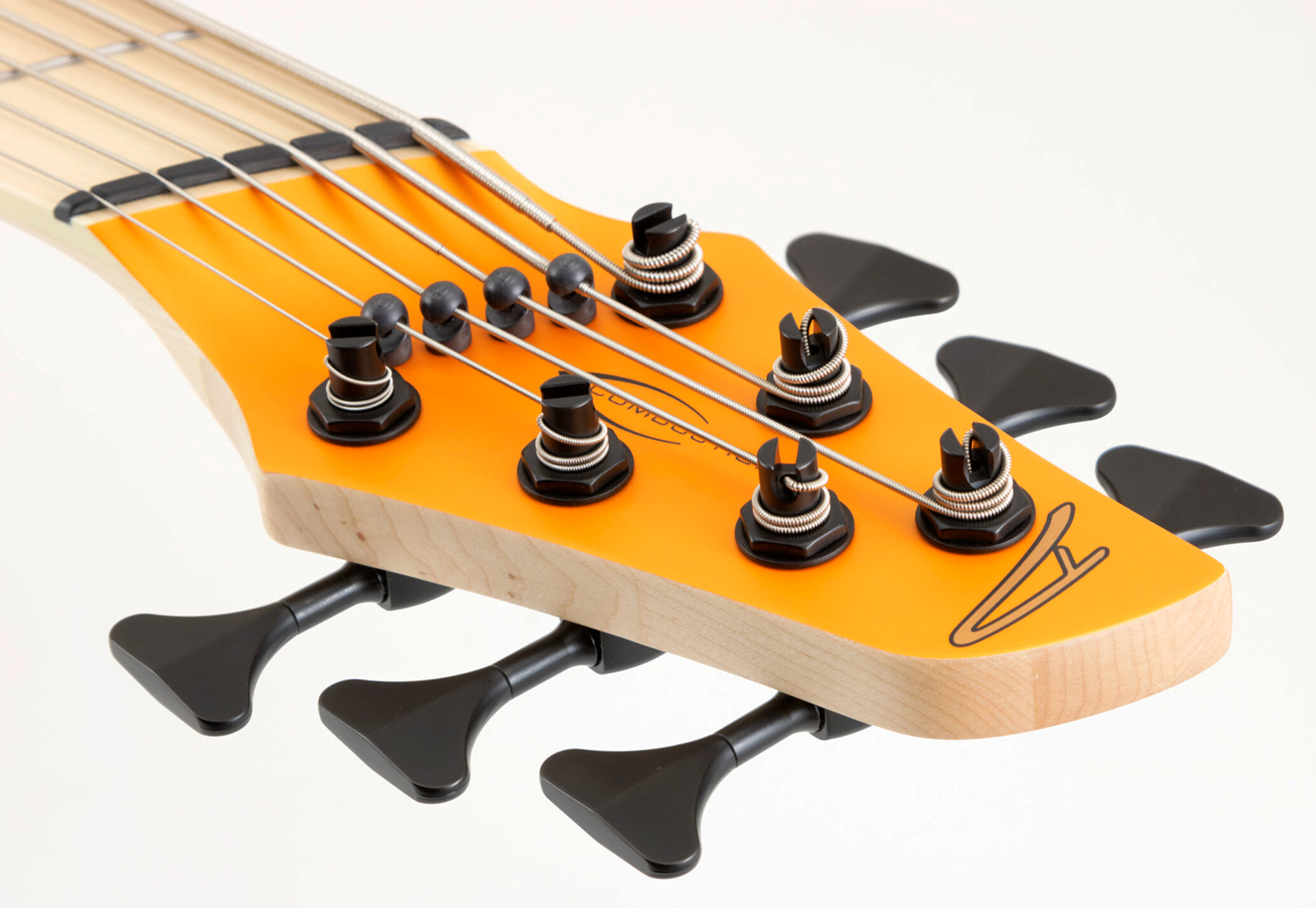 Dingwall Adam Nolly Getgood Ng3 6c Signature 3pu Active Mn - Matte Lambo Orange - Solid body electric bass - Variation 4