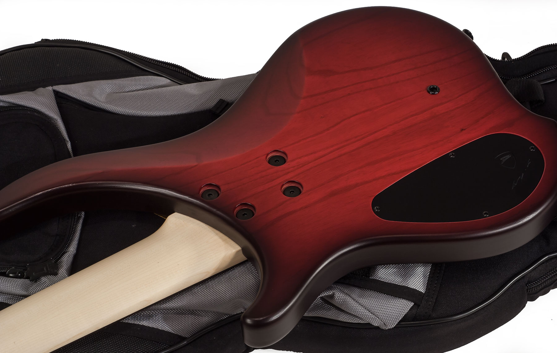 Dingwall Afterburner Abz 5 2-pickups Wen +housse - Trans Redburst Satin - Solid body electric bass - Variation 3