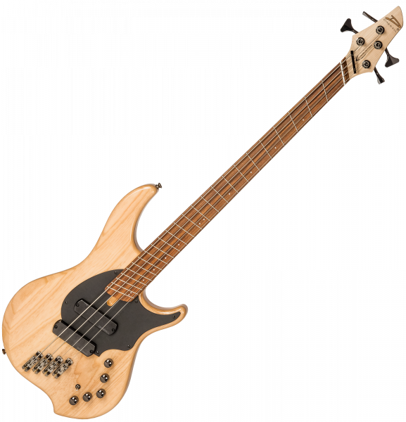 Solid body electric bass Dingwall Combustion 4 2 Pickups active PF - natural