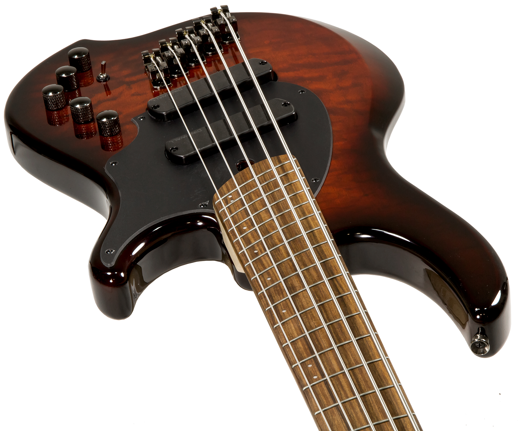 Dingwall Combustion 5 2-Pickups (PF) - vintage burst Solid