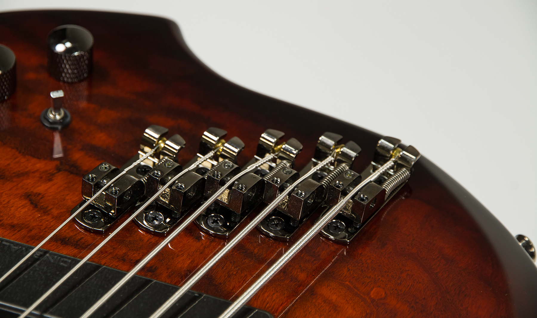 Dingwall Combustion Cb2 5c 2pu Active Pf - Vintage Burst - Solid body electric bass - Variation 3