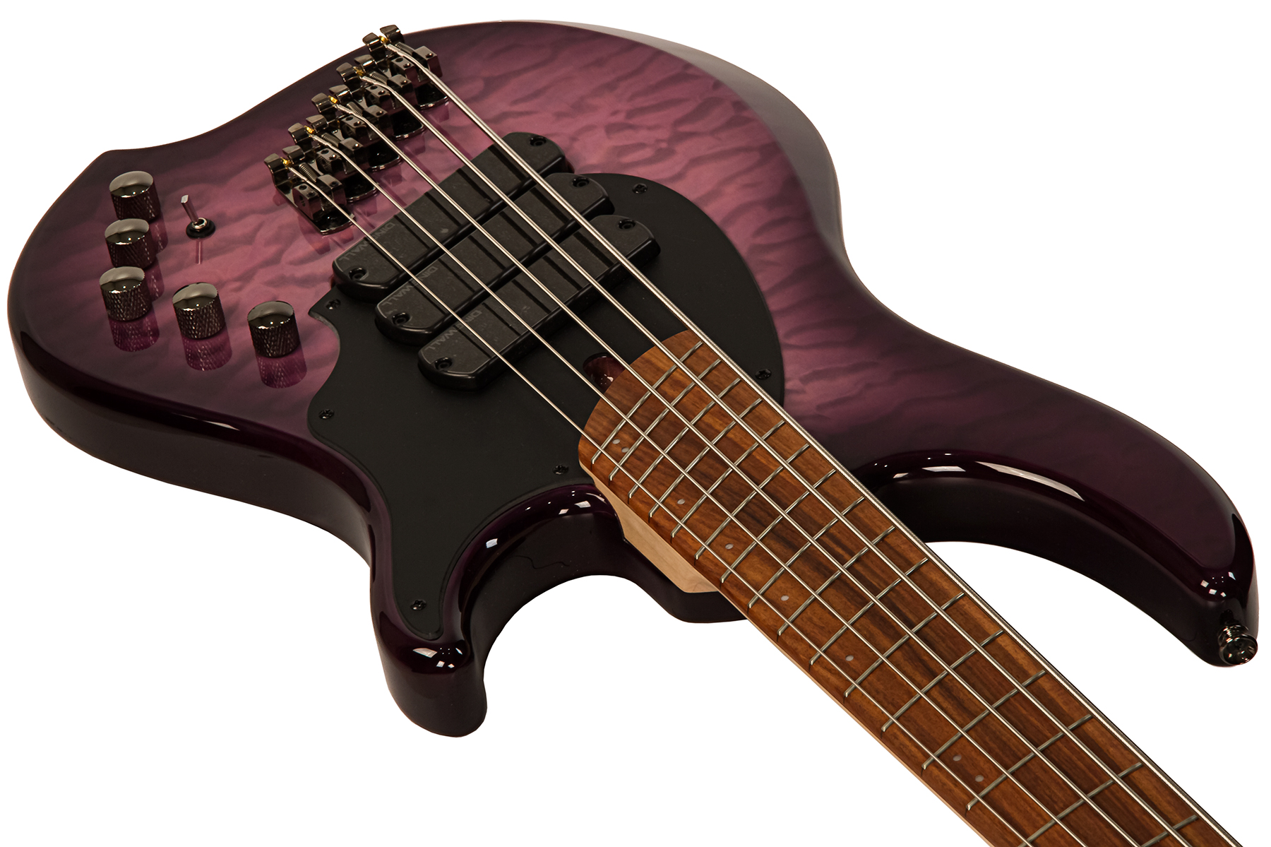 Dingwall Combustion Cb3 5c 3pu Active Mn - Ultra Violet Gloss - Solid body electric bass - Variation 1