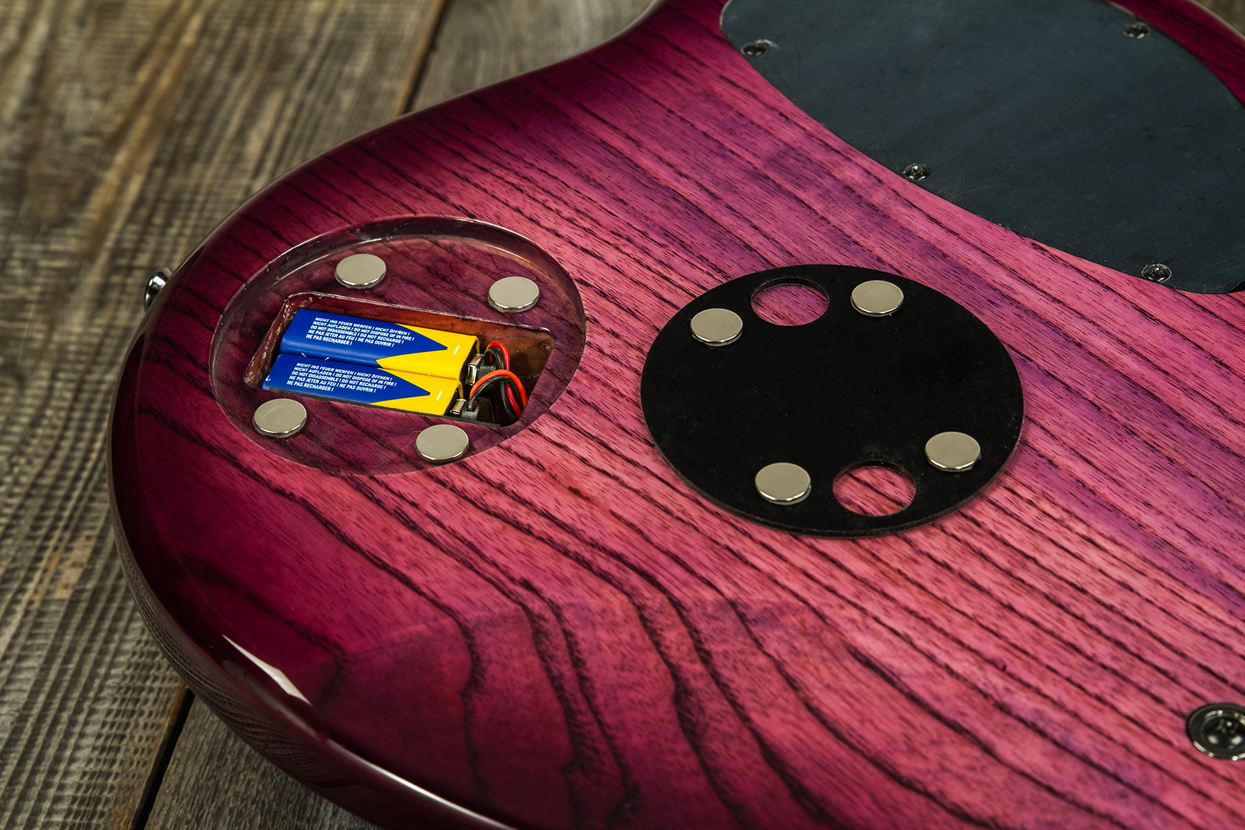 Dingwall Combustion Cb3 6c 3pu Active Mn - Ultraviolet - Solid body electric bass - Variation 5