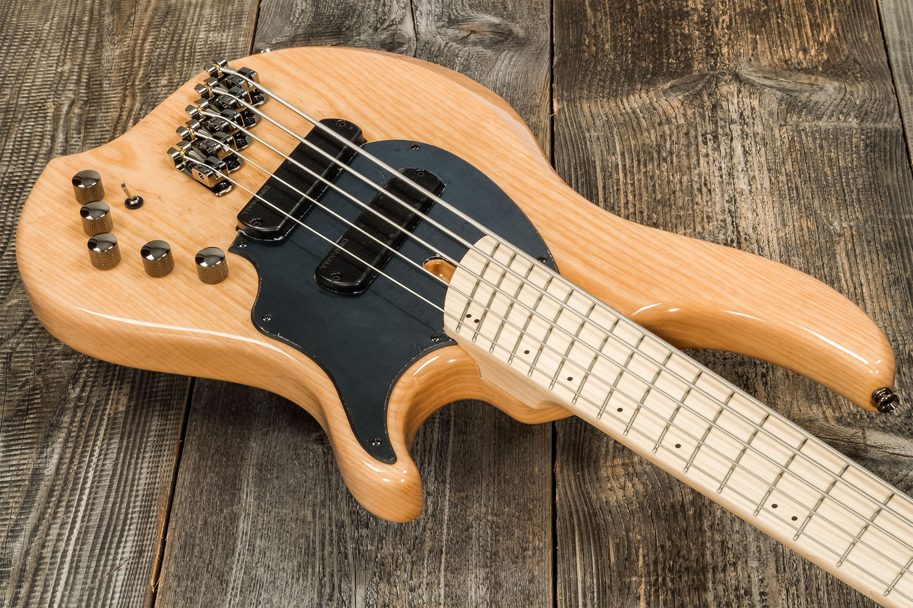 Dingwall Combustion Cb2 5c 2pu Active Mn - Natural - Solid body electric bass - Variation 2
