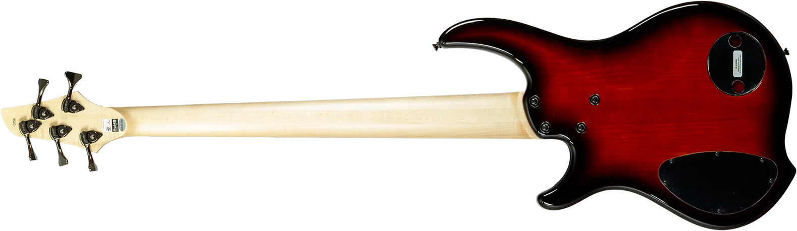 Dingwall Combustion Cb3 5c 3pu Active Pf - Vintage Burst Gloss - Solid body electric bass - Variation 9