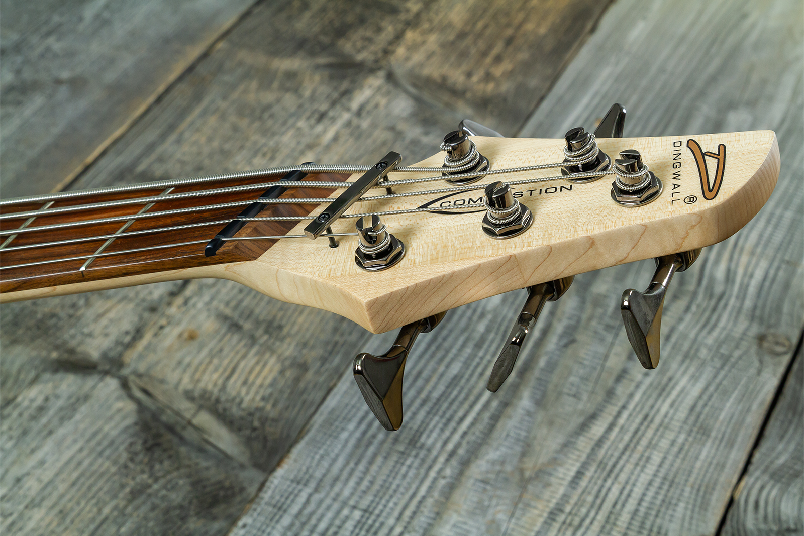 Dingwall Combustion Cb3 5c 3pu Active Pf - Vintage Burst Gloss - Solid body electric bass - Variation 14