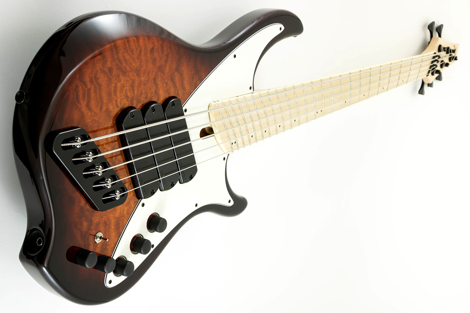 Dingwall Combustion Nashville Cn3 5c 3pu Active Mn - Vintage Burst - Solid body electric bass - Variation 1
