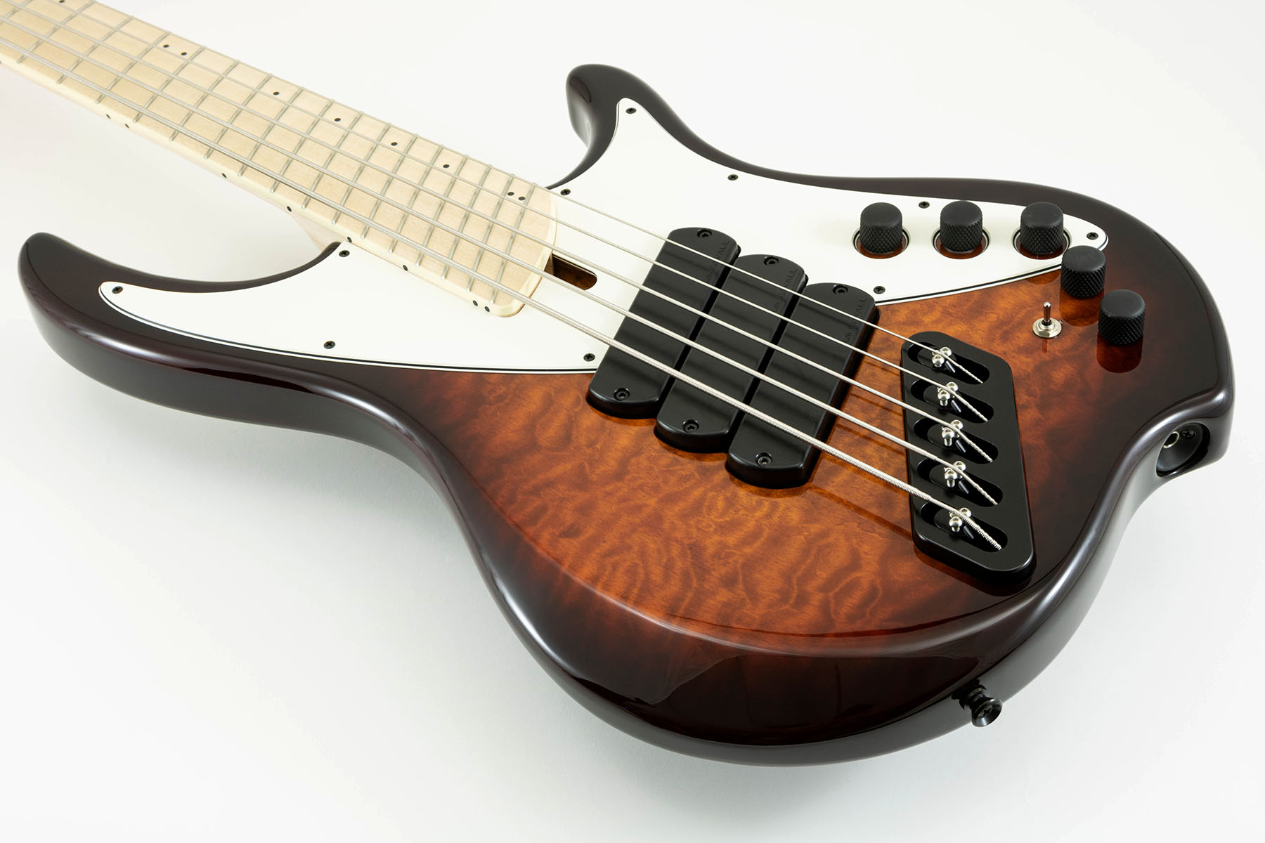 Dingwall Combustion Nashville Cn3 5c 3pu Active Mn - Vintage Burst - Solid body electric bass - Variation 2