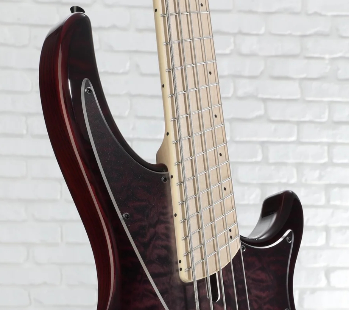 Dingwall Combustion Nashville Cn3 5c 3pu Active Mn - Ultraviolet Burst - Solid body electric bass - Variation 3