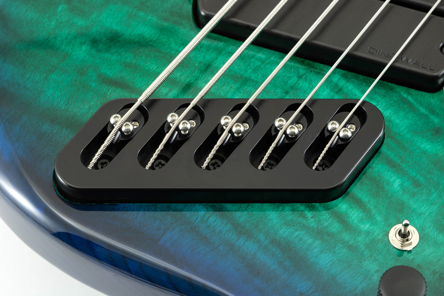 Dingwall Combustion Nashville Cn3 5c 3pu Active Mn - Whalepool Burst - Solid body electric bass - Variation 3