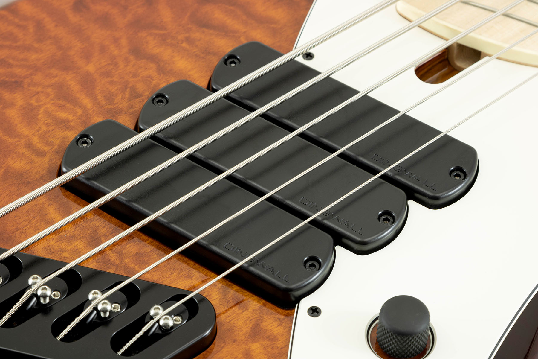 Dingwall Combustion Nashville Cn3 5c 3pu Active Mn - Vintage Burst - Solid body electric bass - Variation 4